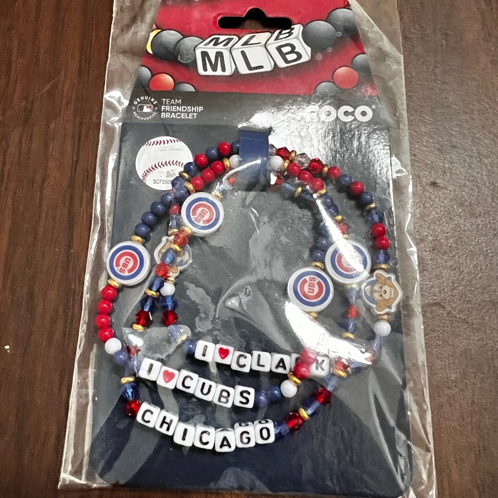 MLB Chicago Cubs Bracelet Set